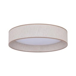 Duolla - Iluminação de teto LED ROLLER LED/24W/230V diâmetro 45 cm bege
