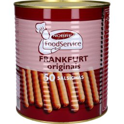 Salsichas Nobre Frankfurt PROFISSIONAL - 50 un
