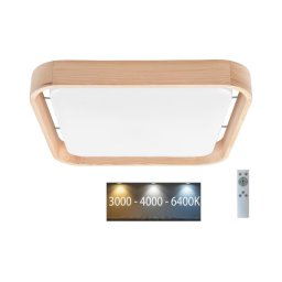 Brilagi - Candeeiro de tecto LED MANAROLA CUBIC LED/24W/230V 3000-6500K + Controlo remoto
