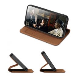 Capa Samsung Galaxy S23 5G (Samsung S911) FLIP BOOK DUX DUCIS Skin X2 Camel