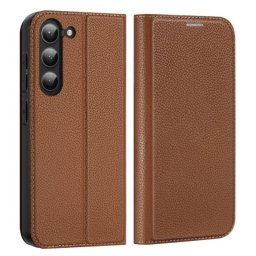 Capa Samsung Galaxy S23 Plus 5G (Samsung S916) FLIP BOOK DUX DUCIS Skin X2 Camel