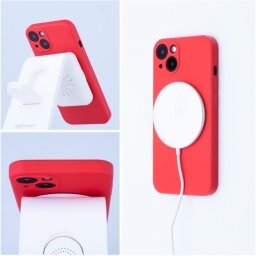 Capa Iphone 11 MAG Cover Silicone Vermelho