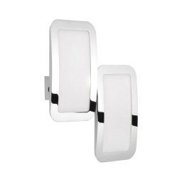 Wofi 4526.02.01.6000 - CONJUNTO 2x Iluminação de parede LED com regulação SAGA LED/8W/230V