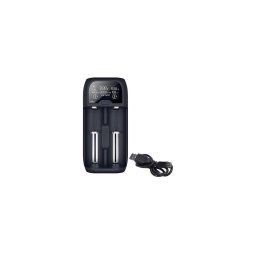 Solight DN27 − Carregador de pilhas Ni-MH/CD/AA/AAA, Li-Ion
