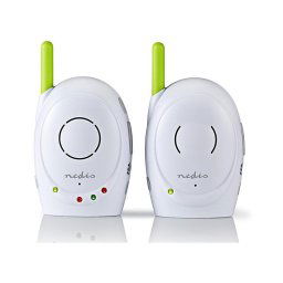 Nedis BAMO110AUWT - Monitor sem fios para bebés 5W/230V