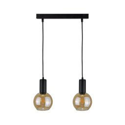 Candelabro suspenso JANTAR BLACK 2xE27/60W/230V