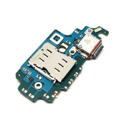 Placa de Carga Usb C com Leitor de Cartao Sim Samsung Galaxy S21 Plus 5G (Samsung G996)