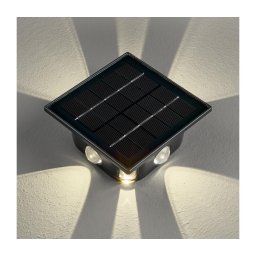 Immax 08487L - LED solar de parede c/sensor LED/2W/5V IP54