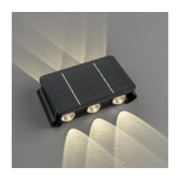 Immax 08491L - LED solar de parede c/sensor LED/2W/5V IP54