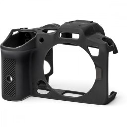 CAPA PROT. EM SILICONE PARA CANON R7 PRETA