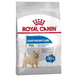 2x8kg Mini Light Weight Care Royal Canin Care Nutrition cão