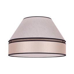 Duolla - Iluminação de teto AVIGNON 1xE27/15W/230V diâmetro 50 cm bege