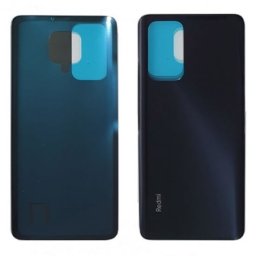 Tampa traseira para Xiaomi Redmi Note 10 Pro M2101K7AI, M2101K7AG preta