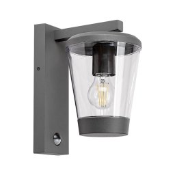 Rabalux 7267 - Candeeiro de parede exterior com sensor SAVANO 1xE27/40W/230V IP44