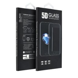 Película de vidro temperado 5D preto para Samsung Galaxy A73 5G