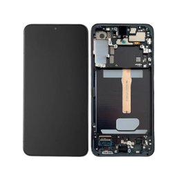 Display LCD e touch para Samsung S22+ S906B Service pack Phantom black