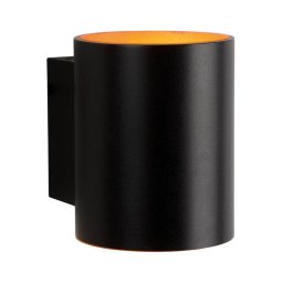 Iluminação de parede SQUALLA TUBA 1xG9/50W/230V preto/dourada