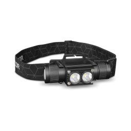 Sencor - Lanterna de cabeça LED recarregável alumínio 5W 2600mAh IP65