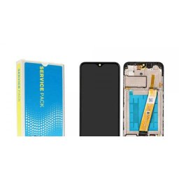 Display LCD e Touch Service pack para Samsung Galaxy M12 M127F 2021 preto