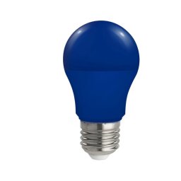 Lâmpada LED A50 E27/4,9W/230V azul
