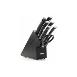 Wüsthof - Conjunto de 8 facas CLASSIC IKON com suporte, freixo/preto