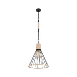 Globo 15676H1 - Candelabro suspenso HALIA 1xE27/60W/230V