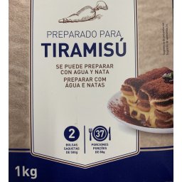 Preparado de TIRAMISU - PROFISSIONAL - 60 units - 1000gr