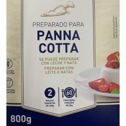 Preparado de PANNA COTTA - PROFISSIONAL - 60 units - 800gr