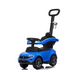 Bicicleta de empurrar Volkswagen 3em1 2xAA azul/preto