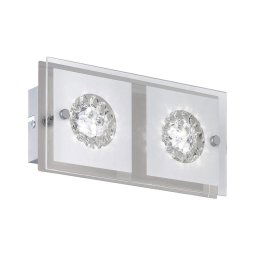 Wofi 4272.02.01.0000 - Iluminação de parede LED REIMS 2xLED/4W/230V