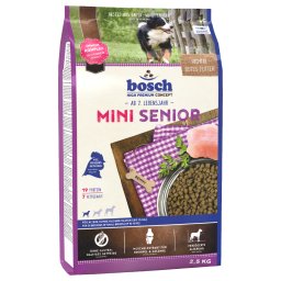 2x2,5kg Bosch Mini Senior ração