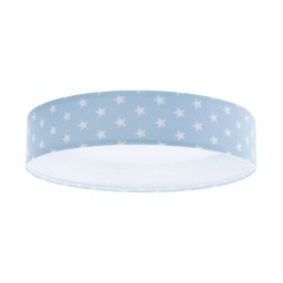 Luminária LED dimmável GALAXY KIDS 24W 230V estrelas azul/branco + DO