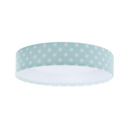 LED Plafon GALAXY KIDS 24W 230V zelené/bílé hvězdičky