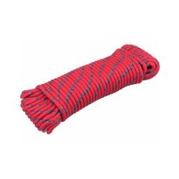 Extol Premium - Corda trançada de polipropileno 6mm x 20m vermelho
