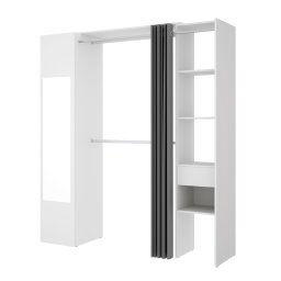 VESTIDOR COM ESPELHO E CORTINA LARISA
