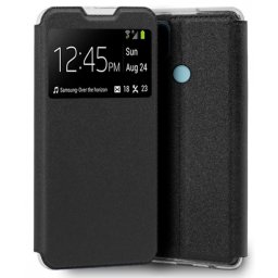 Capa Realme C11 2021, Realme C21 FLIP BOOK com Janela Preto