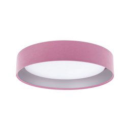 Luminária de teto LED dimmável SMART GALAXY 24W 230V rosa/prata + DO