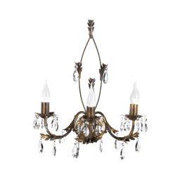 ONLI - Iluminação de parede TERESA 3xE14/6W/230V bronze