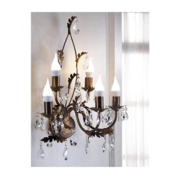 ONLI - Iluminação de parede TERESA 5xE14/6W/230V bronze