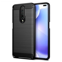 Capa Carbon Lux preta para Xiaomi Redmi K30