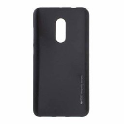 Capa Mercury iJelly preta para Xiaomi Redmi Note 4 / 4X