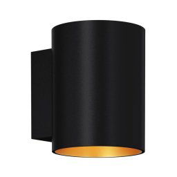 Zuma Line 91061-N - Luminária de parede SOLA WL 1xG9/40W/230V preto/dourado