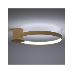 Thoro TH.223 - Plafon de teto RIO LED/30W/230V CRI 98 4000K Ø 55 cm dourado