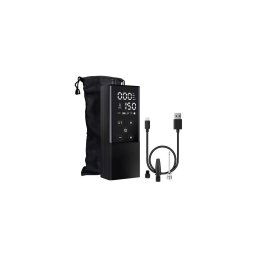 Solight PAP01 - Compressor digital de bolso 2000 mAh 5V preto