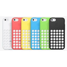 Capa de silicone para iPhone 5C