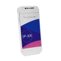 Capa 360 Silicone transparente iPhone XR