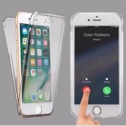 Capa 360 Silicone transparente iPhone 6/6S