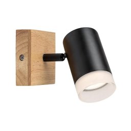 Rabalux 73121 - Luminária de parede TORAS 1xGU10/5W/230V carvalho