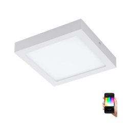 Eglo 96672 - Candeeiro de teto LED RGBW dimerizável FUEVA-C LED/15,6W/230V BT