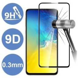 Pelicula de vidro temperado 5D preta para Huawei P40 Lite / P40 Lite E